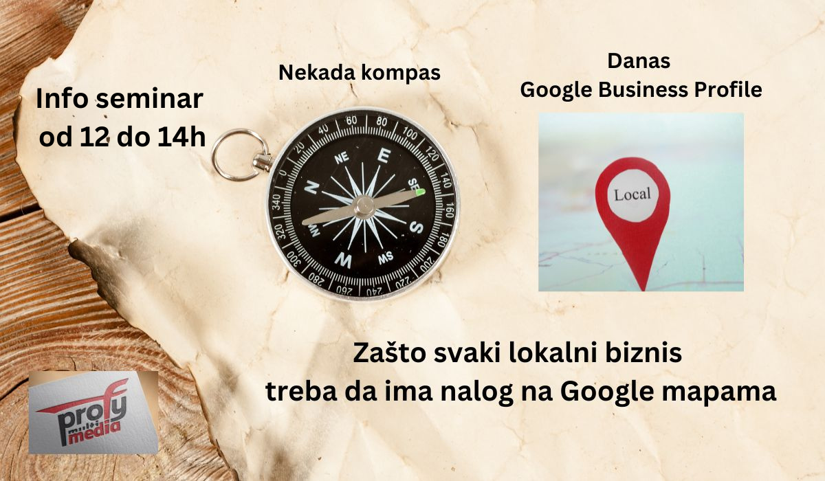 Radionica korišćenja Google Business Profile naloga