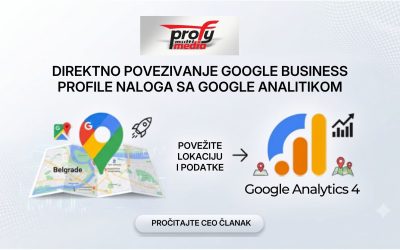 Kako povezati Google Business Profile sa Google Analitikom (GA4)